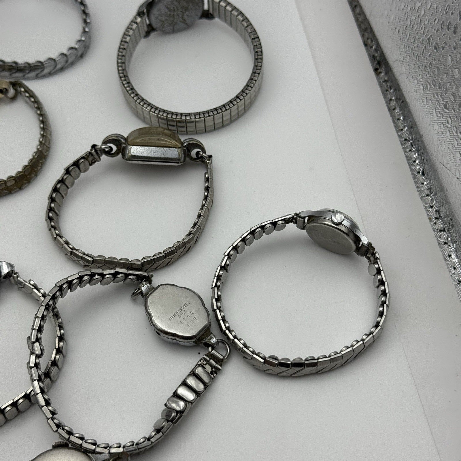 Bundle Of Ladies Vintage Manual Wind Wristwatches Joblot PARTS REPAIR SPARES