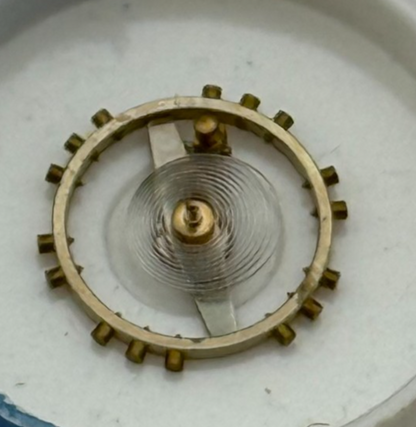 Bifora 2025 Balance Wheel Complete And Spring 8–12''' 492 Watch Movement Parts 