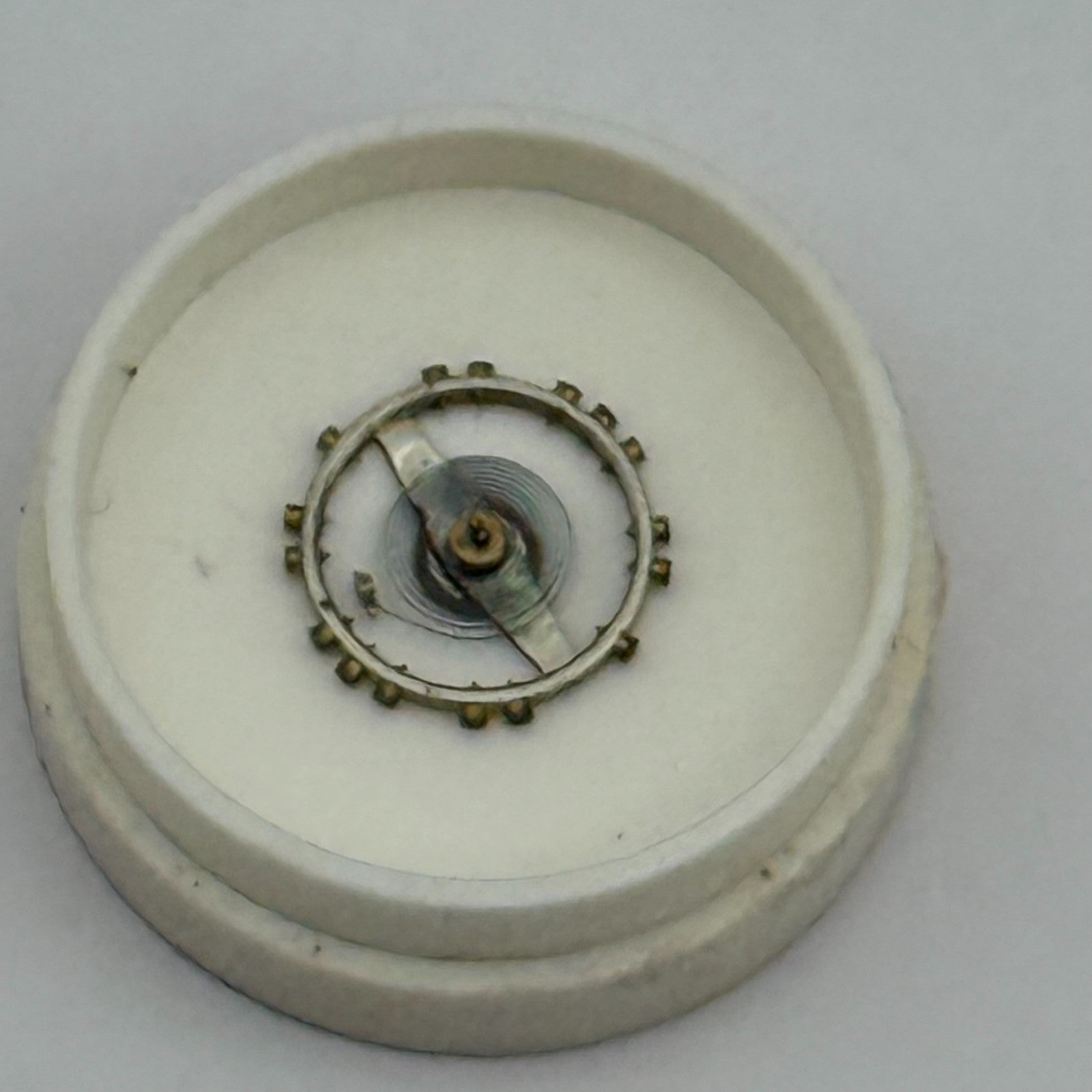 AS 1051 Balance Wheel Complete And Spring 5¼’’’  34 M Watch Movement Parts NOS