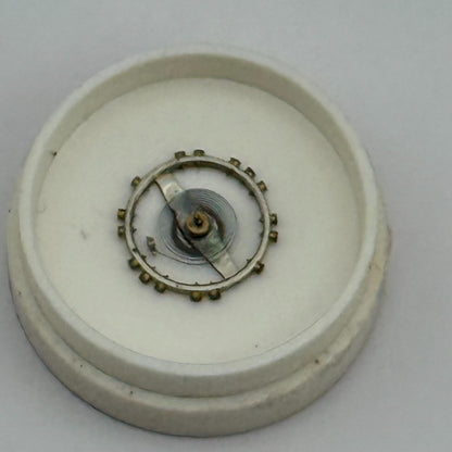 AS 1051 Balance Wheel Complete And Spring 5¼’’’  34 M Watch Movement Parts NOS