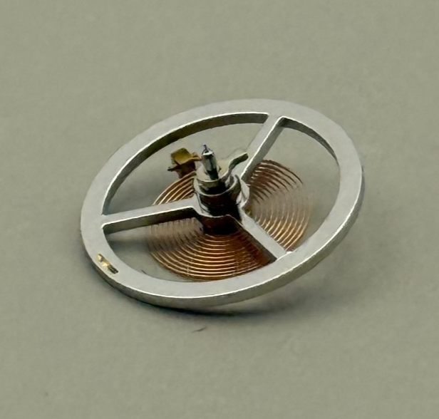 BFG 866? Balance Wheel Complete And Spring  Renata Watch Movement Parts NOS 