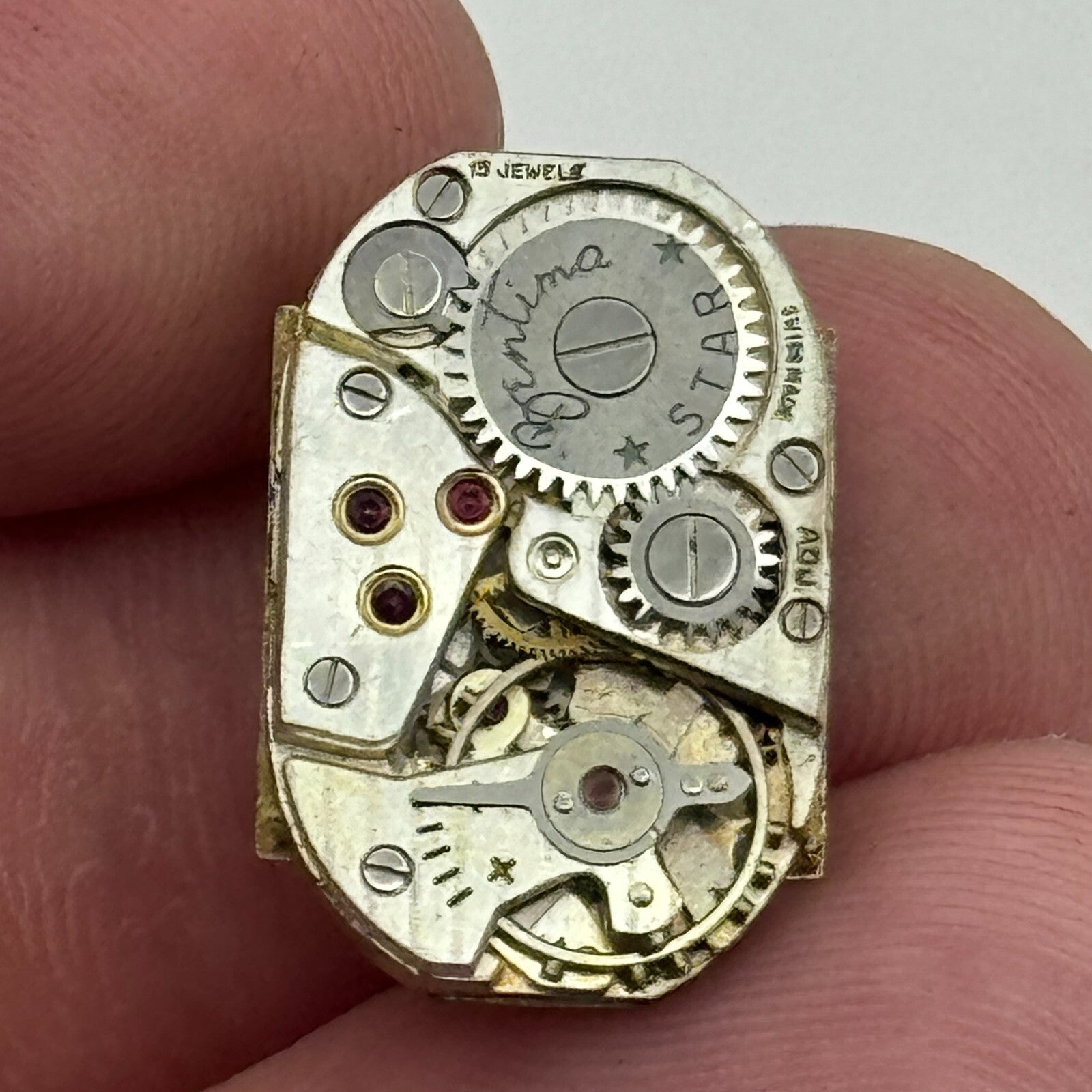 12.9mm Bentima Star ETA 2355 Nice Finish Ladies Manual Watch Movement PARTS