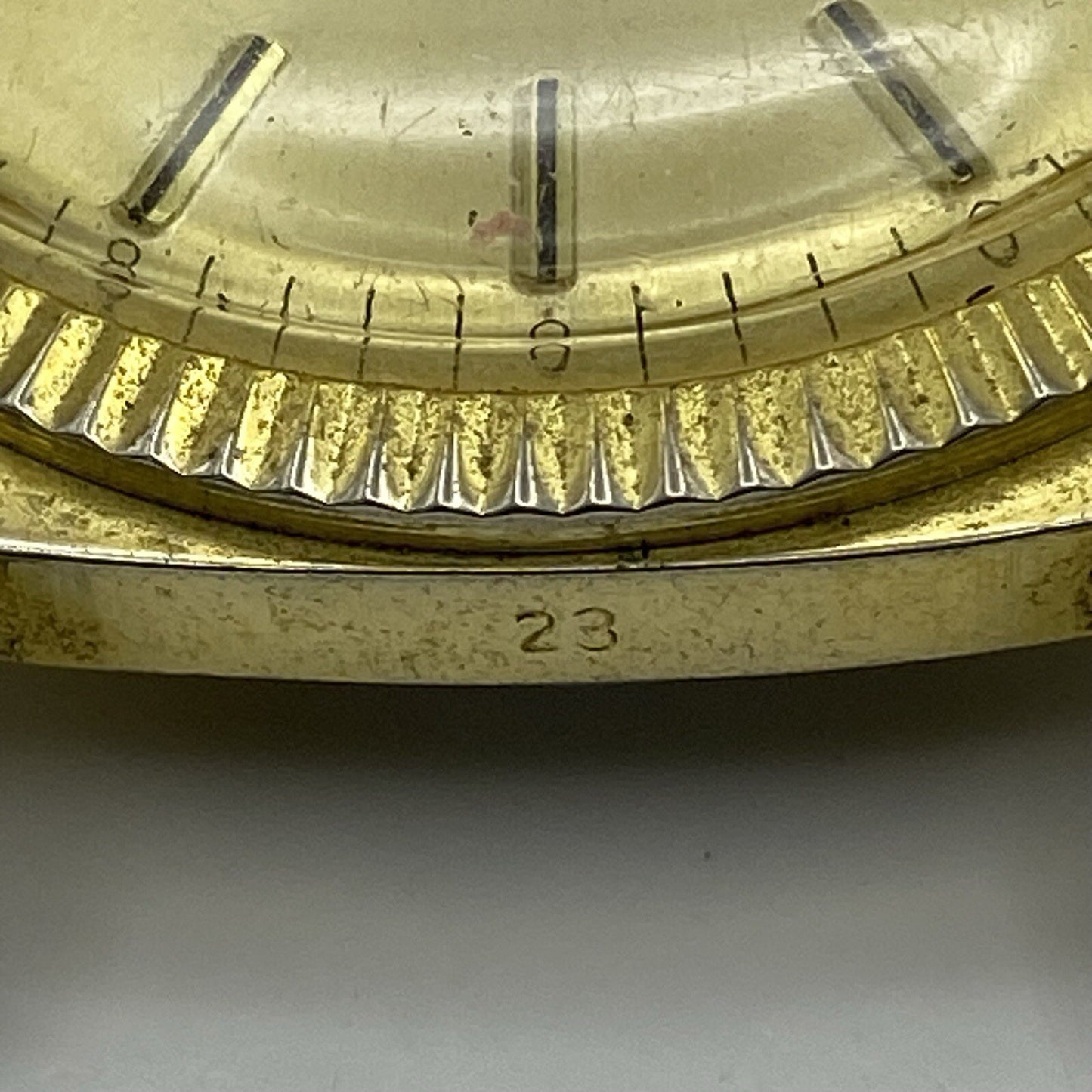 35mm Vintage Gents Aseikon 23 Colombo Style Day Date Watch Head TO RESTORE