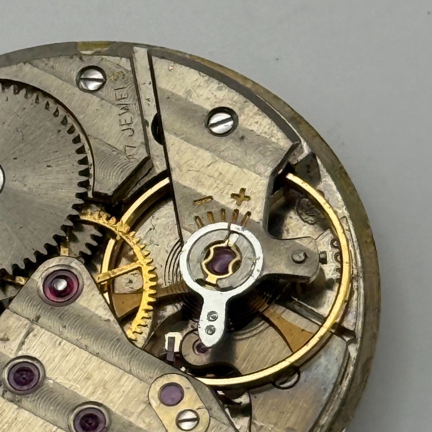ETA 1120 Watch Movement Garrard Manual Wind Vintage Swiss Parts Repair 26.6mm