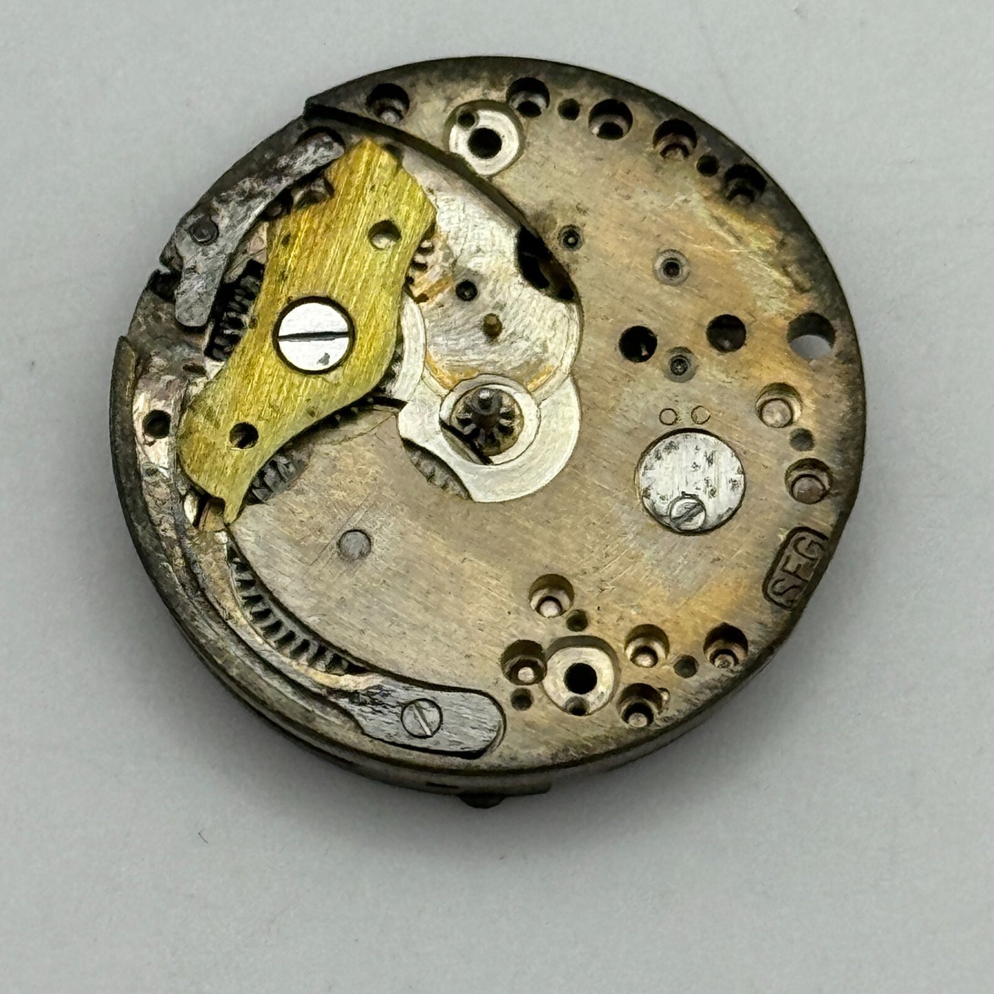 23.6mm SFG 15 Jewels Swiss Vintage Manual Wind Watch Movement PARTS SPARES