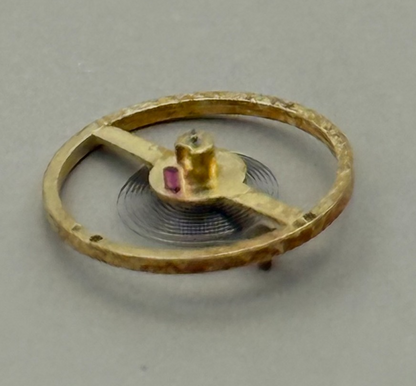 BFG 58158 Balance Wheel Complete And Spring a pl + a dgt 1569 M Watch Parts NOS