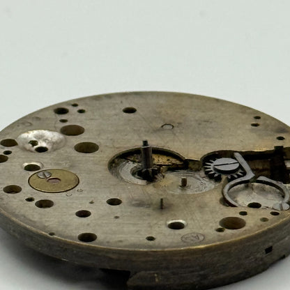 AS A Schild Trench Watch Movement Manual Wind Vintage Swiss Parts Repair 29.5mm