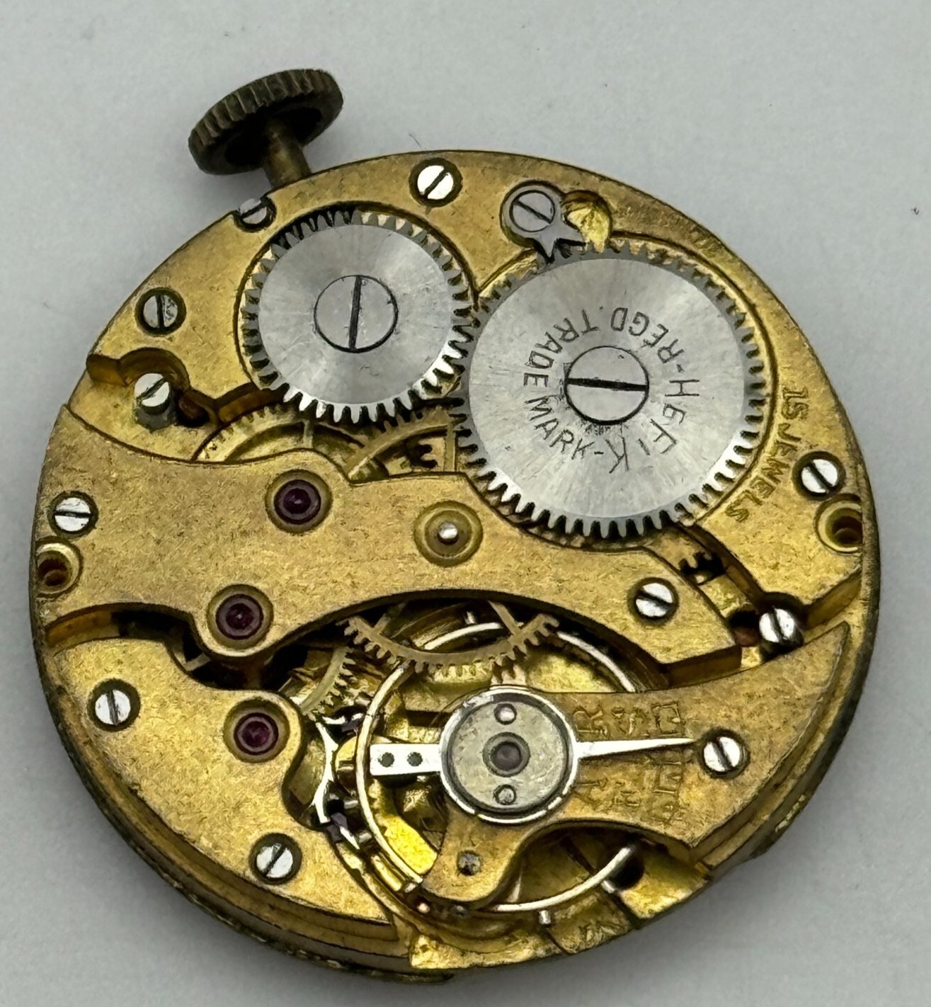 27mm Men's Hefik Non Magnetic Trench Watch Movement Manual Wind Swiss PARTS