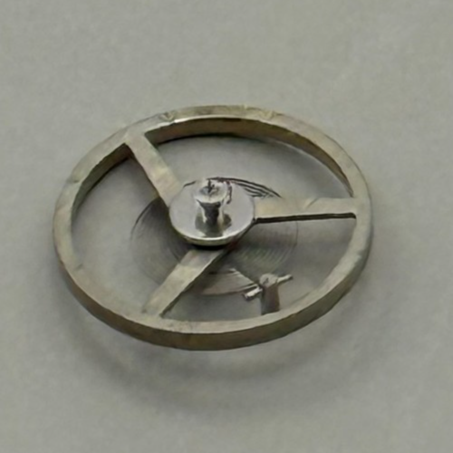 FHF 57-21 Balance Wheel Complete And Spring 6¾’’’ 1518 M Watch Movement Parts