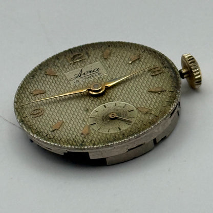 AS 1002 984 Watch Movement Avia Manual Wind Vintage Swiss Parts Repair 23.4mm