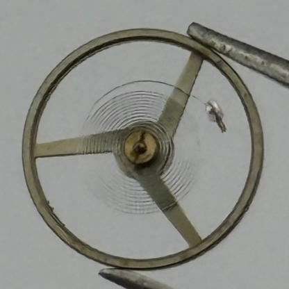 FEF 371 Balance Wheel Complete And Spring 6 3/4-8''' 1572 M Watch Movement Parts