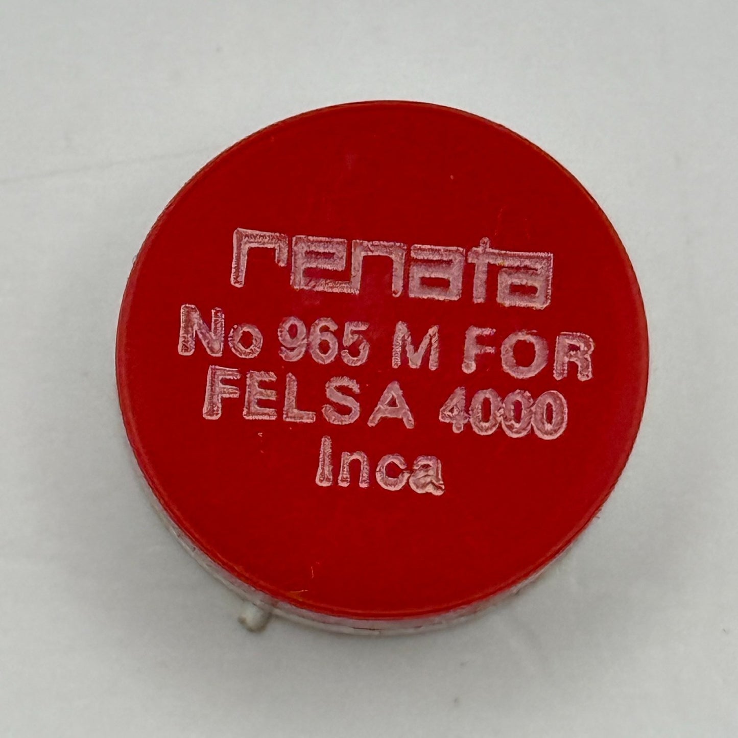 Felsa 4000 Balance Wheel Complete And Spring  965 M Watch Movement Parts NOS