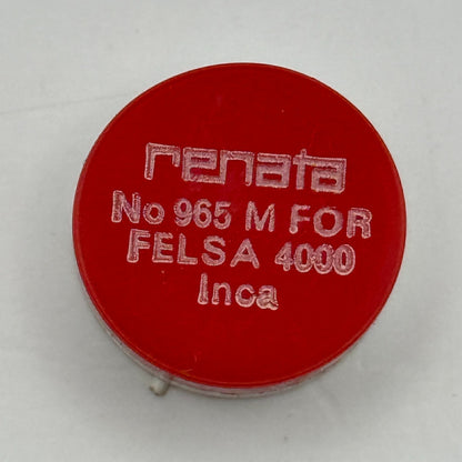 Felsa 4000 Balance Wheel Complete And Spring  965 M Watch Movement Parts NOS