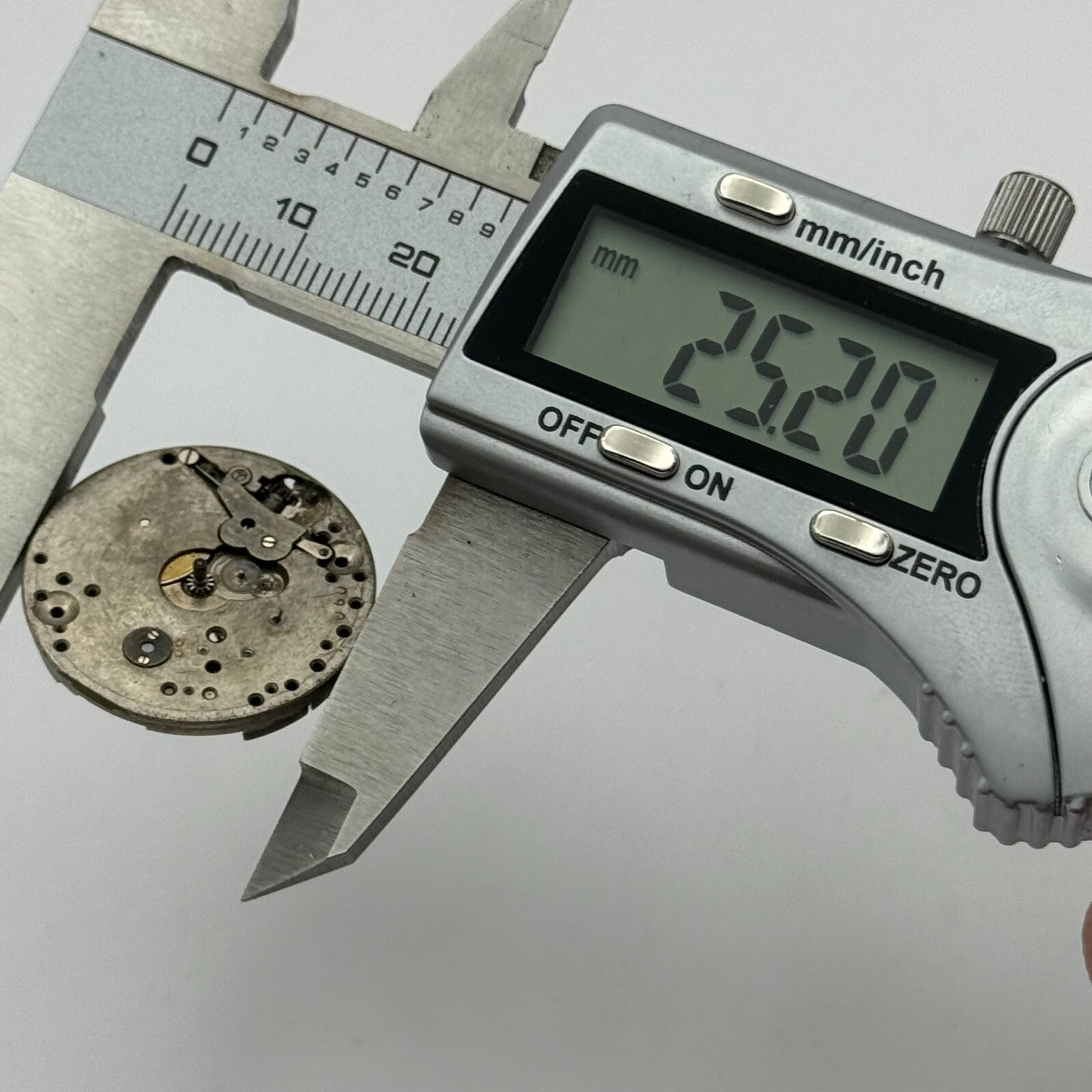 25.2mm Interesting Abby Trench Watch Movement Manual Wind Swiss Vintage PARTS