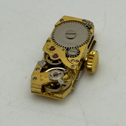 9mm Running Waltham FHF 59-21 Ladies Manual Wind Watch Movement Vintage PARTS