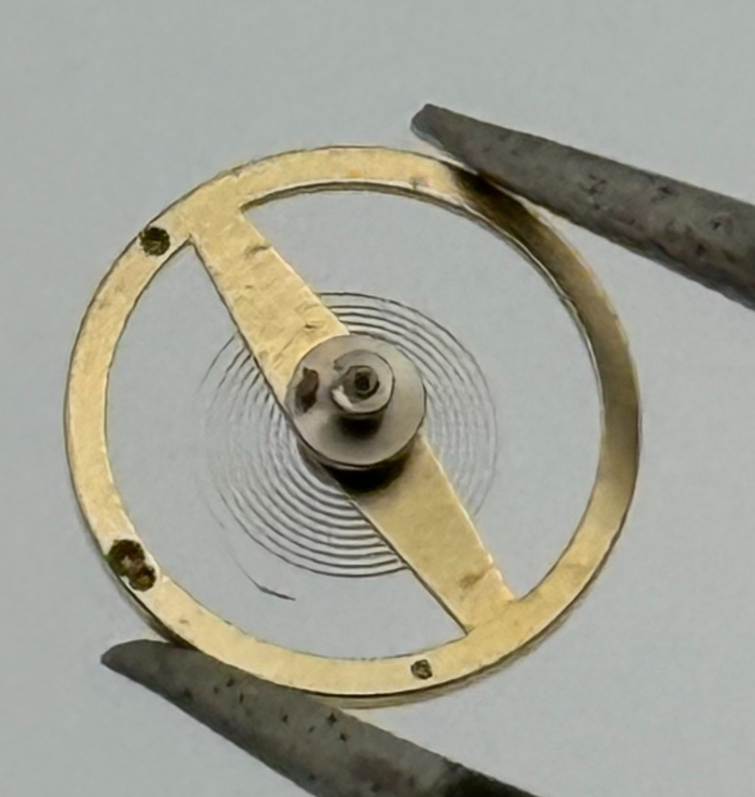 BFG 927 Balance Wheel Complete And Spring 6¾-8’’’ 1512 M Watch Movement Parts