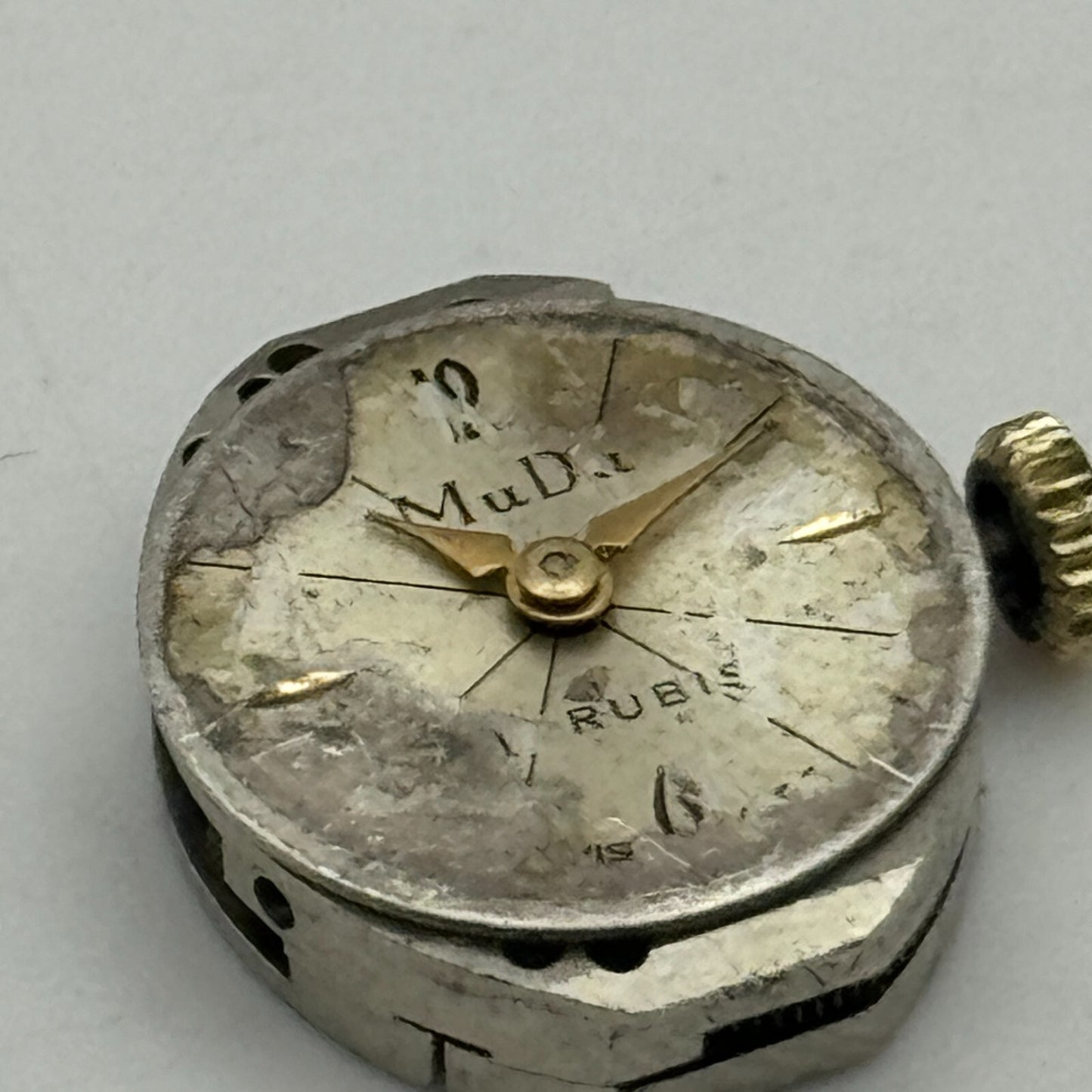 12.9mm Ladies Mudu AS 1012 A Schild Manual Wind Swiss Watch Movement PARTS SPARE