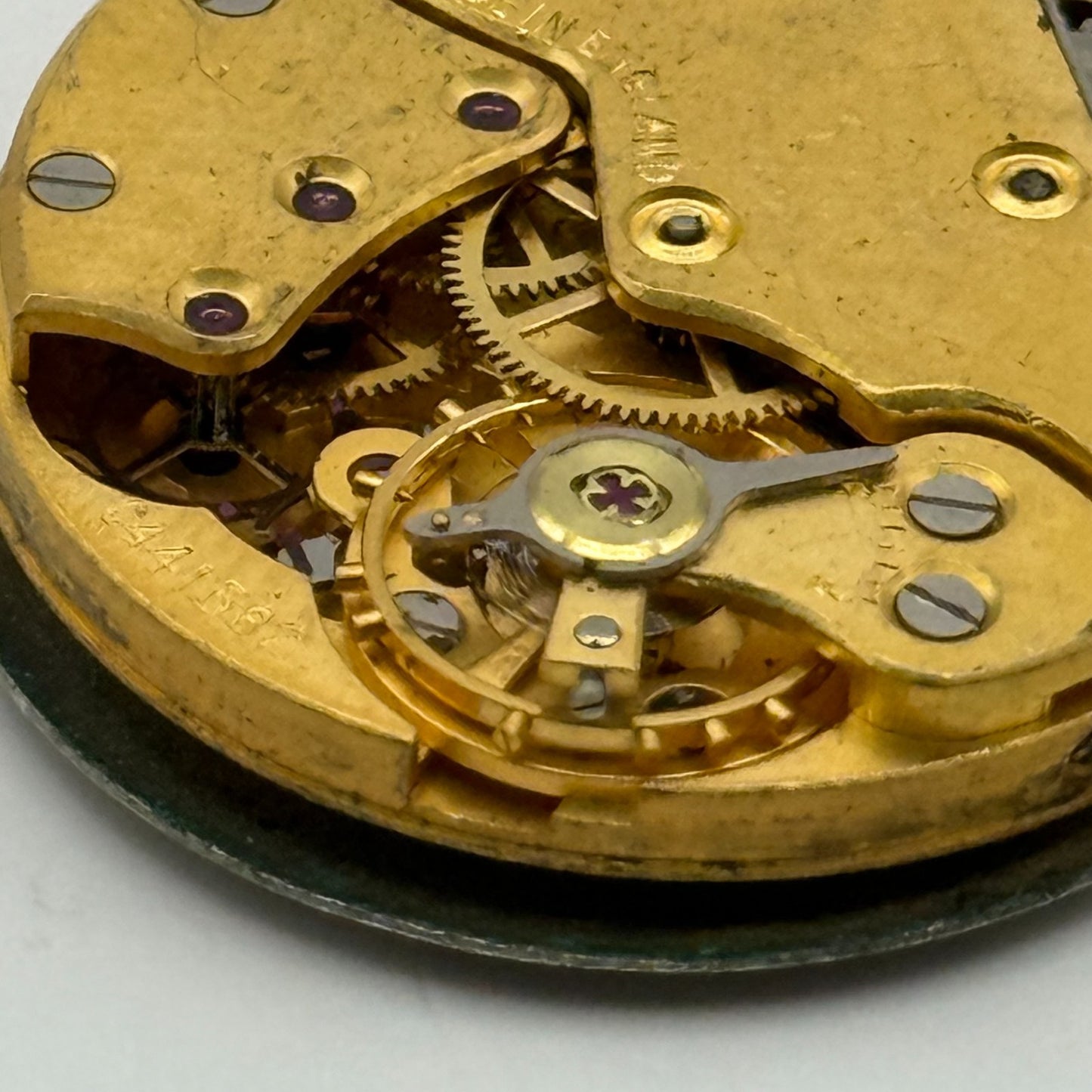 Smiths De Luxe 15 Jewels Shockproof Watch Movement Manual Wind Parts 26.8mm