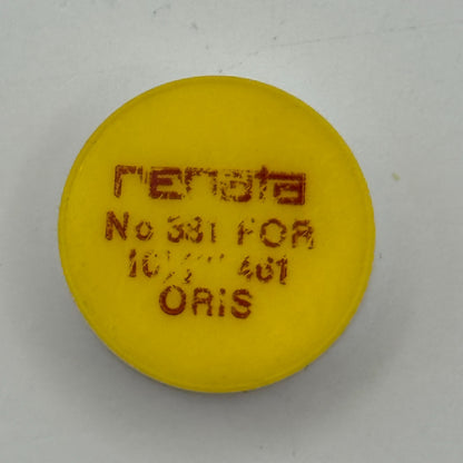 Oris 461 Balance Wheel Complete And Spring  10½’’’  381 Watch Movement Parts NOS