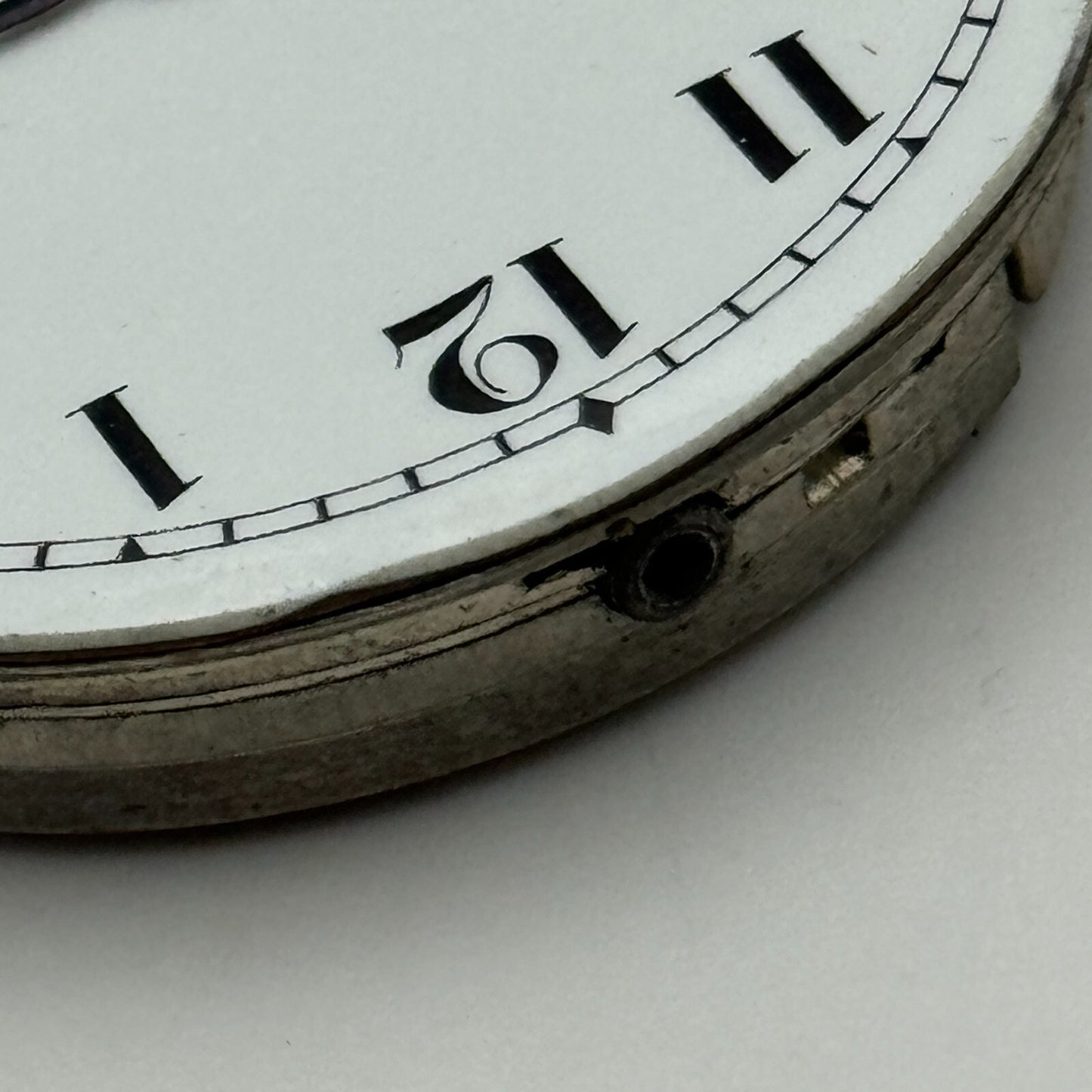 42.9mm Vintage Open Face Erlim Swiss Balance Ok Pocket Watch Movement PARTS