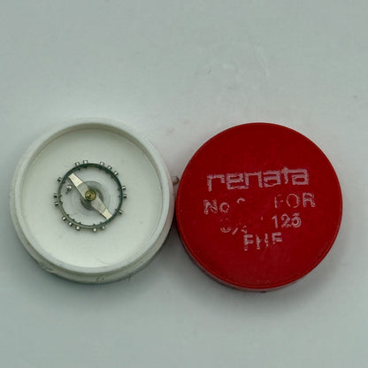 FHF 125 Balance Wheel Complete And Spring Watch Movement Parts NOS