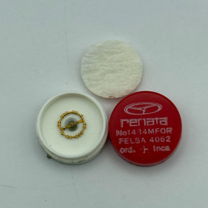 Felsa 4062 Balance Wheel Complete And Spring 1484 M Watch Movement Parts NOS