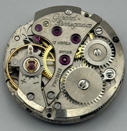 Girard Perregaux Ladies Good Balance Watch Movement Manual Wind Vintage 17.3mm