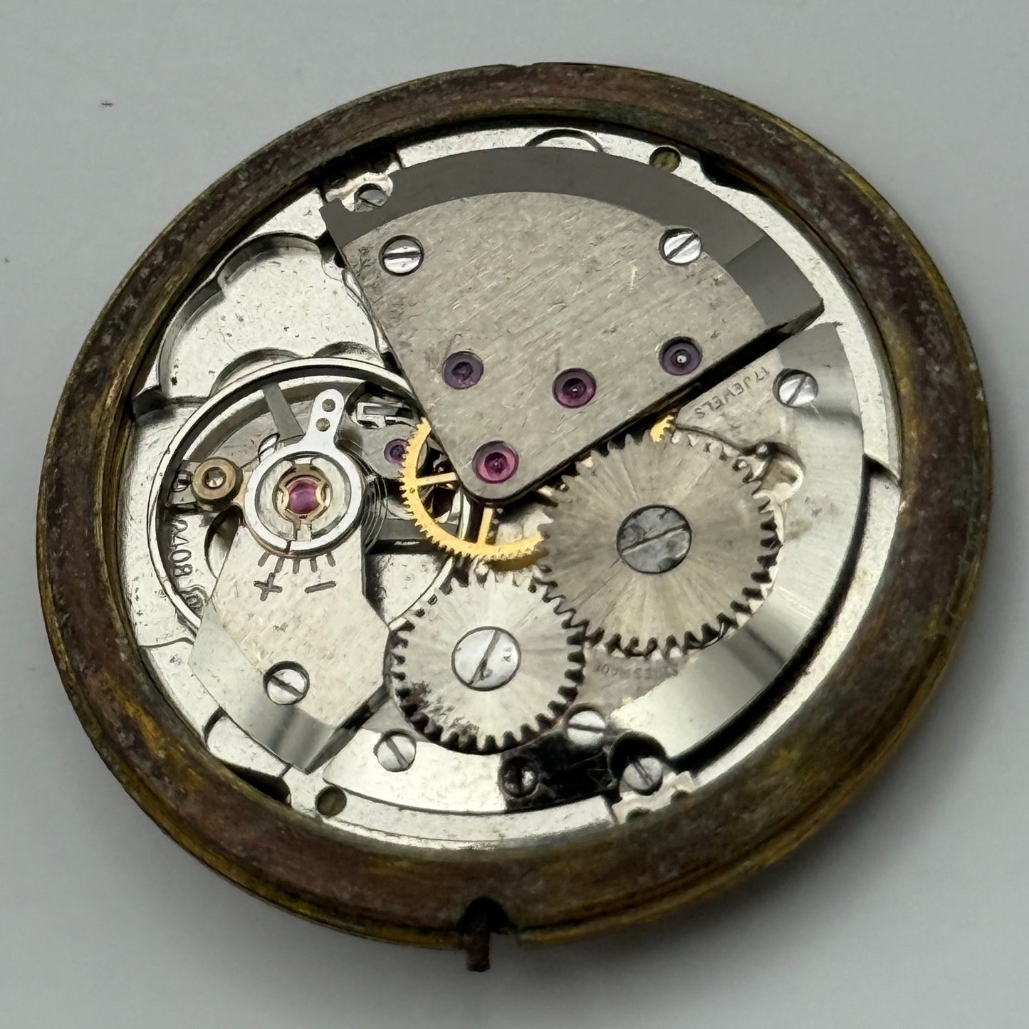 ETA 2408 Watch Movement Talis Manual Wind Vintage Swiss Parts Repair 30.9mm