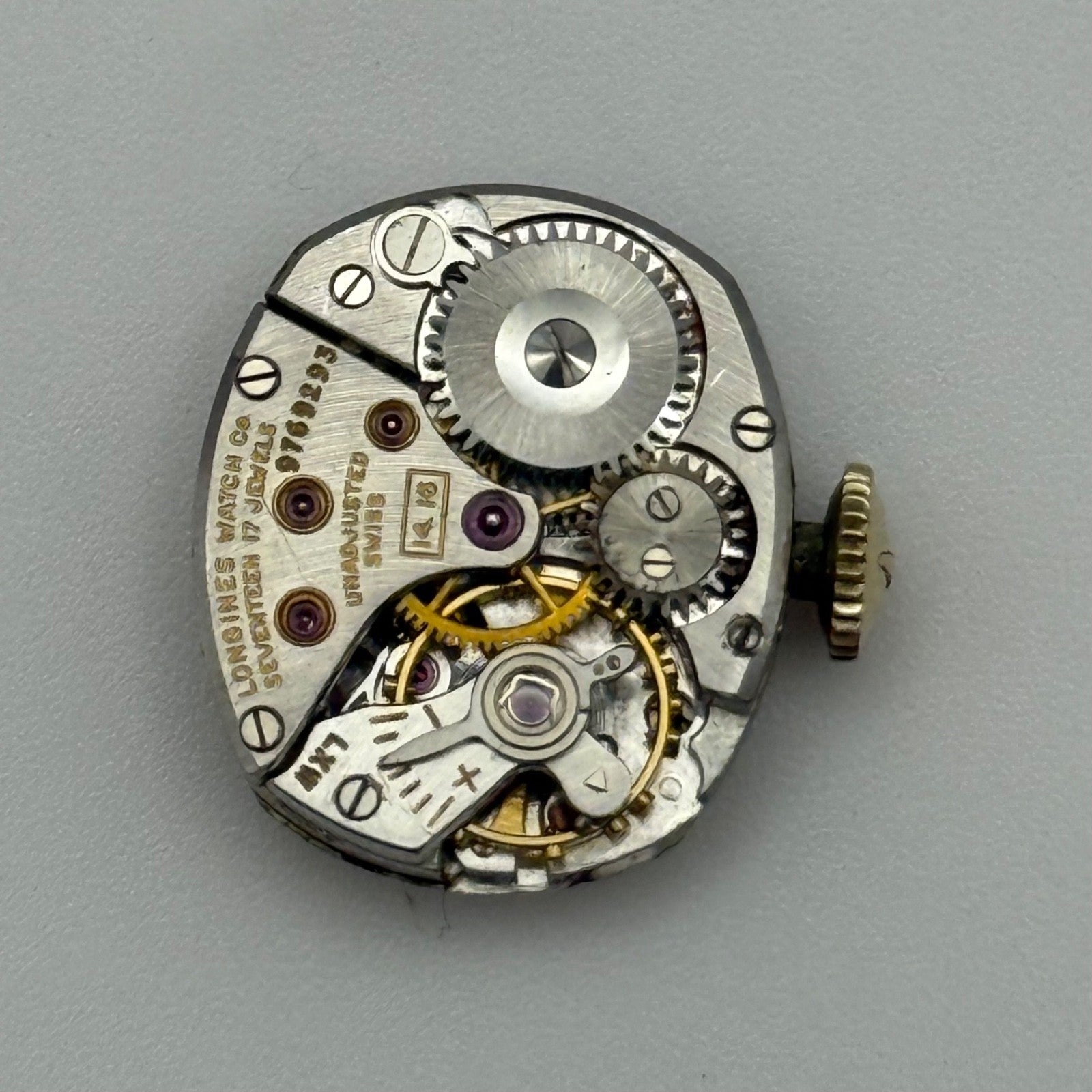 Longines 14.16 Watch Movement Running Ladies Manual Vintage Swiss Parts 14.2mm
