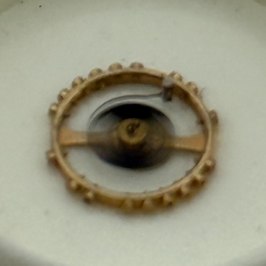 AS 976 1012 Balance Wheel Complete And Spring  29 M Watch Movement Parts NOS