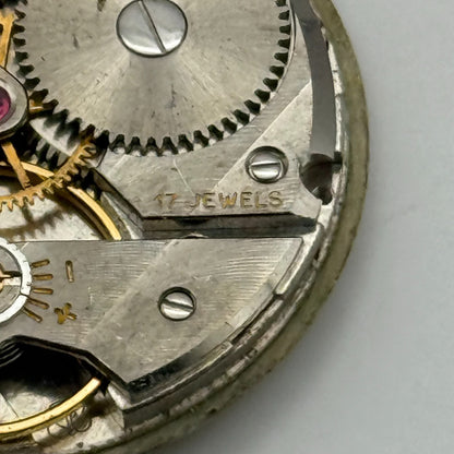 ETA 1120 Watch Movement Garrard Manual Wind Vintage Swiss Parts Repair 26.9mm