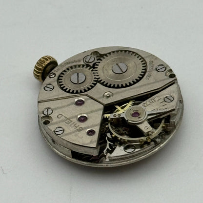 19.7mm Shield Peseux P 220 Manual Wind Swiss Made 15 Jewels Watch Movement PARTS