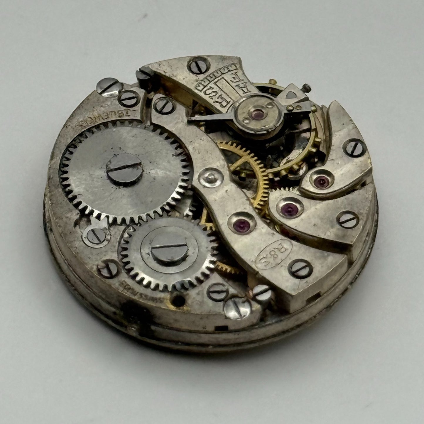 R&S Rotherham & Sons Watch Movement Manual Wind Vintage Parts Repair 23.6mm