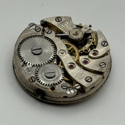 R&S Rotherham & Sons Watch Movement Manual Wind Vintage Parts Repair 23.6mm