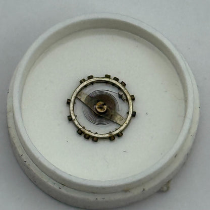 AS 976 1012 Balance Wheel Complete And Spring  29 M Watch Movement Parts NOS