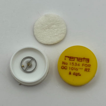 OC RZ Balance Wheel Complete And Spring 10½’’’ a dgt. 1534 Watch Movement Parts 