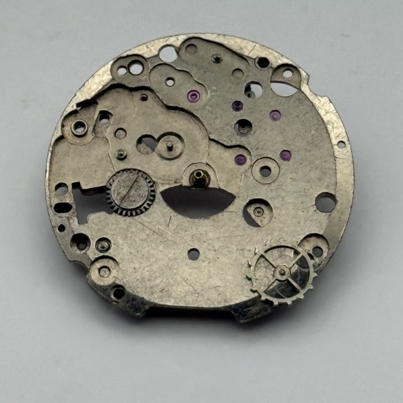Criterion 65 Watch Movement Main Plate Manual Wind Vintage Parts Repair 23.6mm
