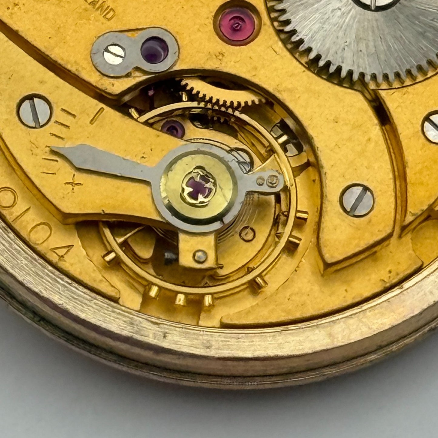 Smiths Imperial 617 Cal 0104 Watch Movement Running Manual Wind Parts 31.4mm