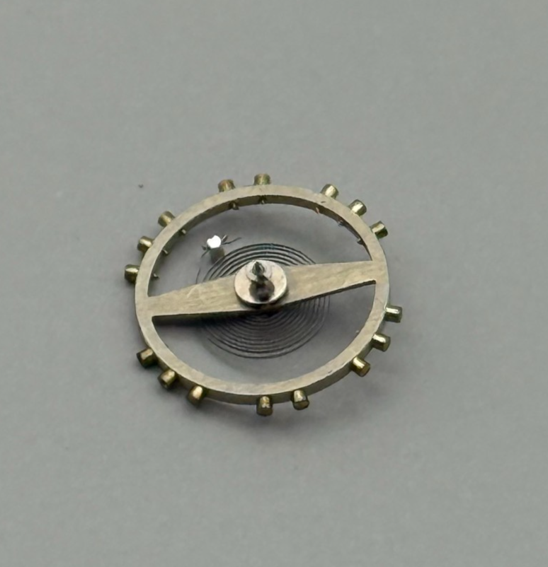 ETA 1080 Balance Wheel Complete And Spring Inca 157 M Watch Movement Parts NOS