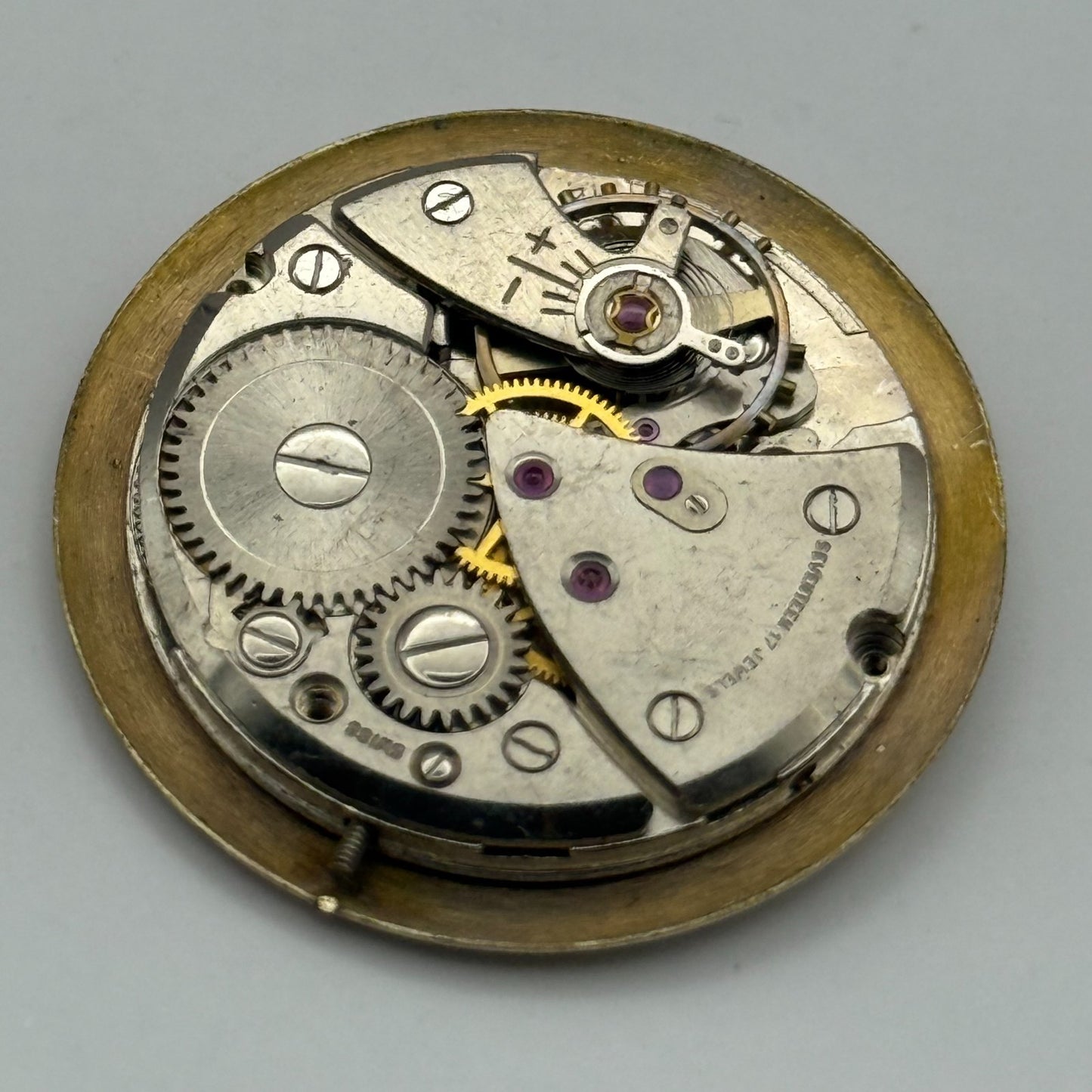 FHF 72 Watch Movement Verity Magnificent Manual Wind Vintage Parts Repair 25.9mm