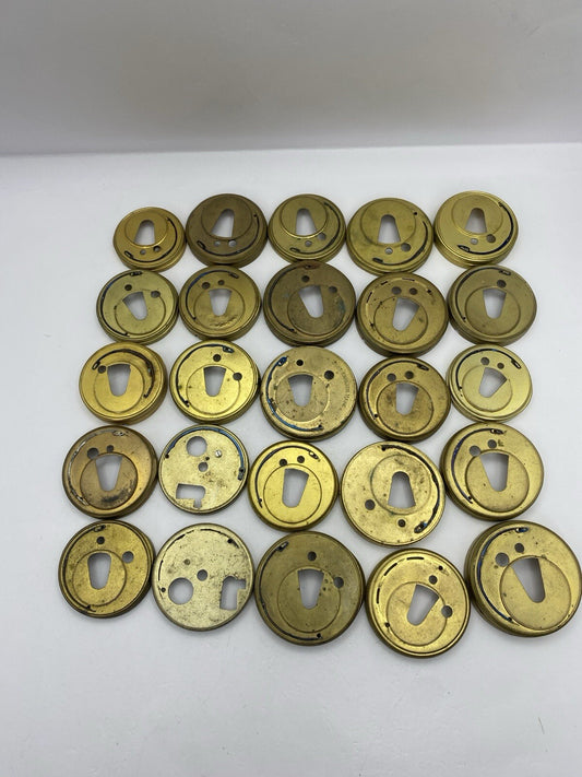 25 x Antique Pocket Watch Dust Covers For Spares Parts Repairs Job Lot Bundle