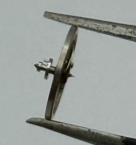 Brac 2021 Balance Wheel Complete And Spring 5 1/4''' 69 M Watch Movement Parts