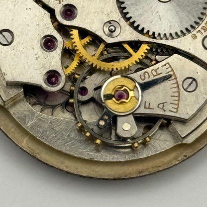 Peerex 15 Jewels Watch Movement Running Manual Wind Vintage Parts Repair 25.8mm
