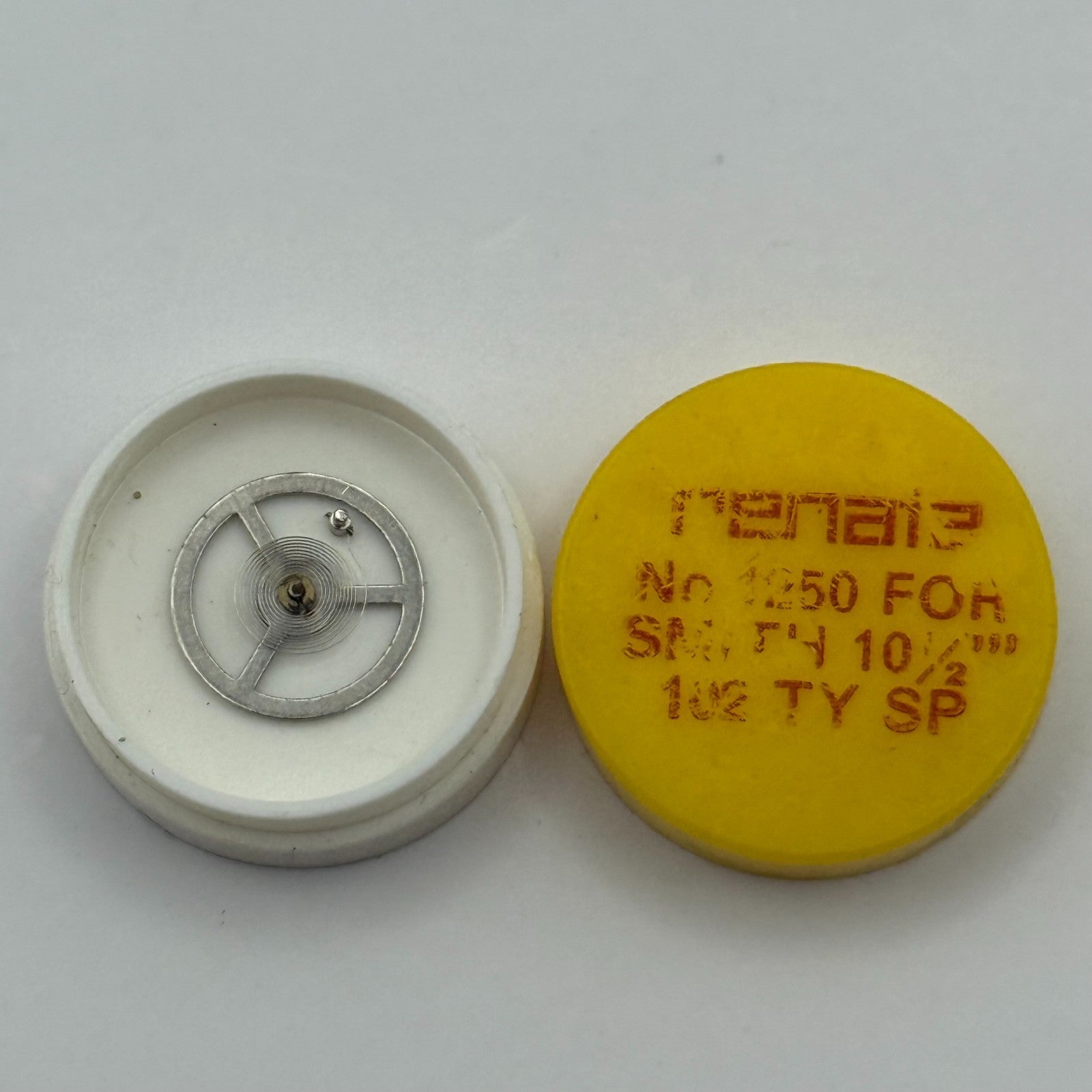 Smith 102 Balance Wheel Complete And Spring 10 1/2''' TY SP Watch Movement Parts