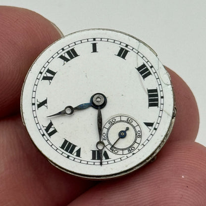 22mm Vertex Revue Balance Ok Sub Seconds 15 Jewels Trench Watch Movement PARTS
