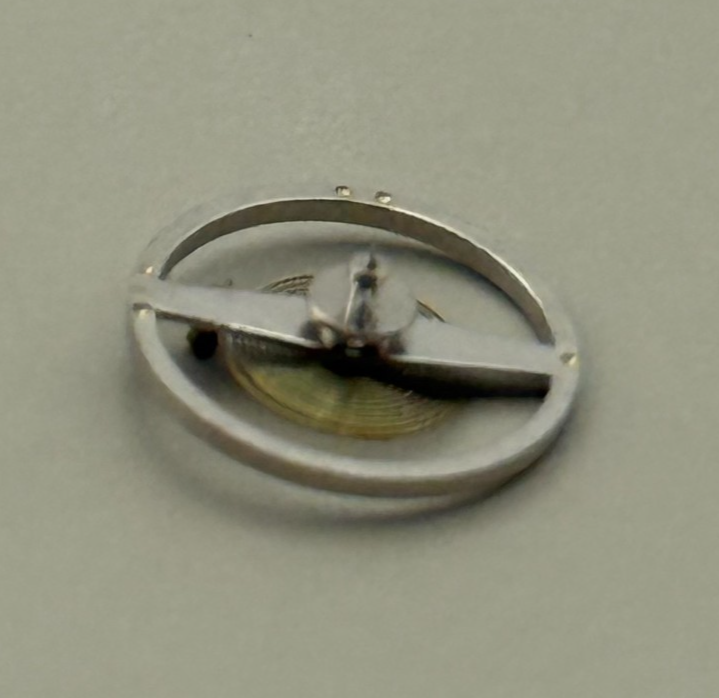 Oris 451 454 Balance Wheel Complete And Spring  333 M Watch Movement Parts NOS