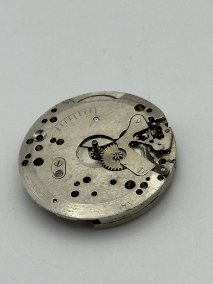 23.6mm Vintage Unidentified Manual Wind Swiss Watch Movement PARTS REPAIR