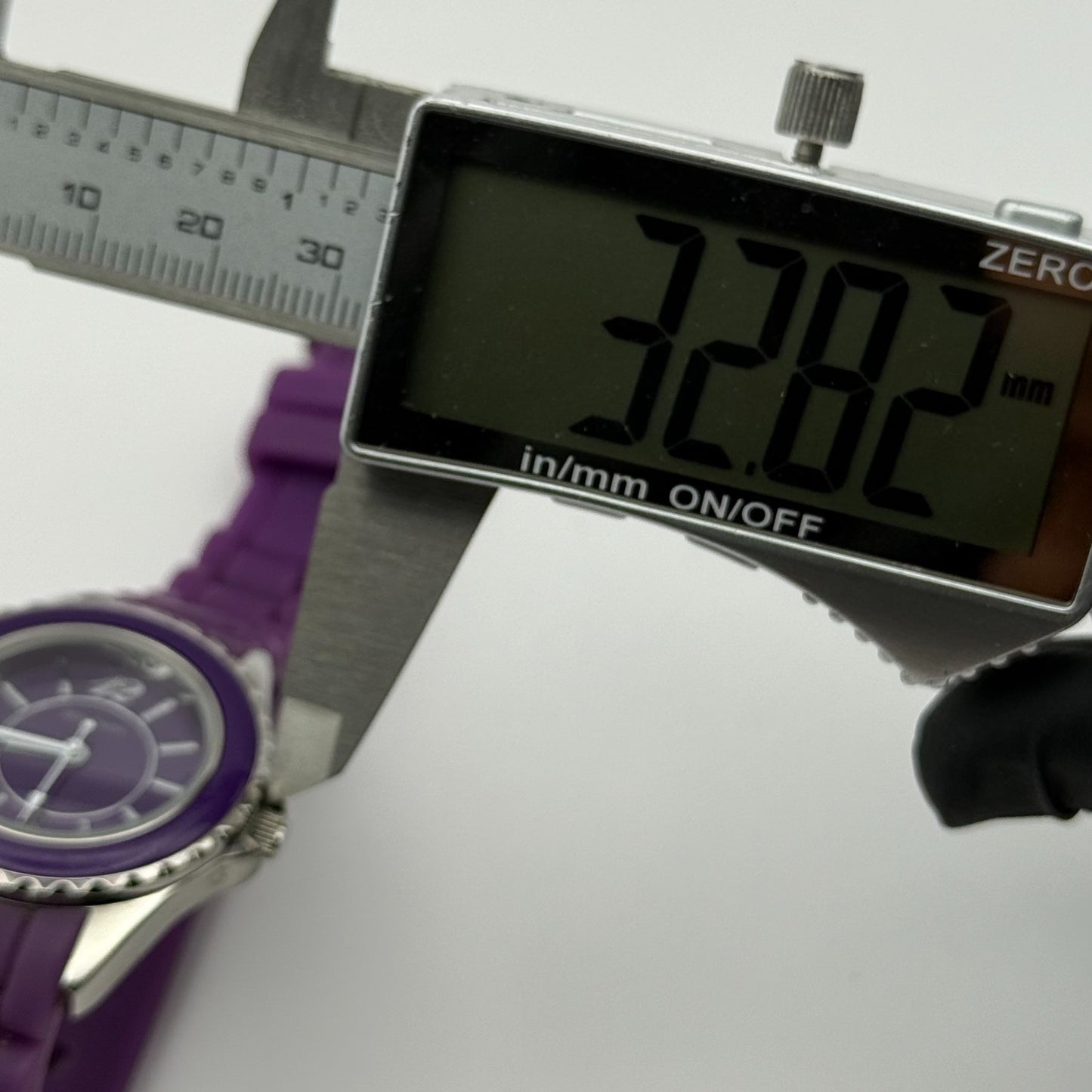 Sekonda Ladies Quartz Watch Purple Dial & Strap Working 32mm New Battery