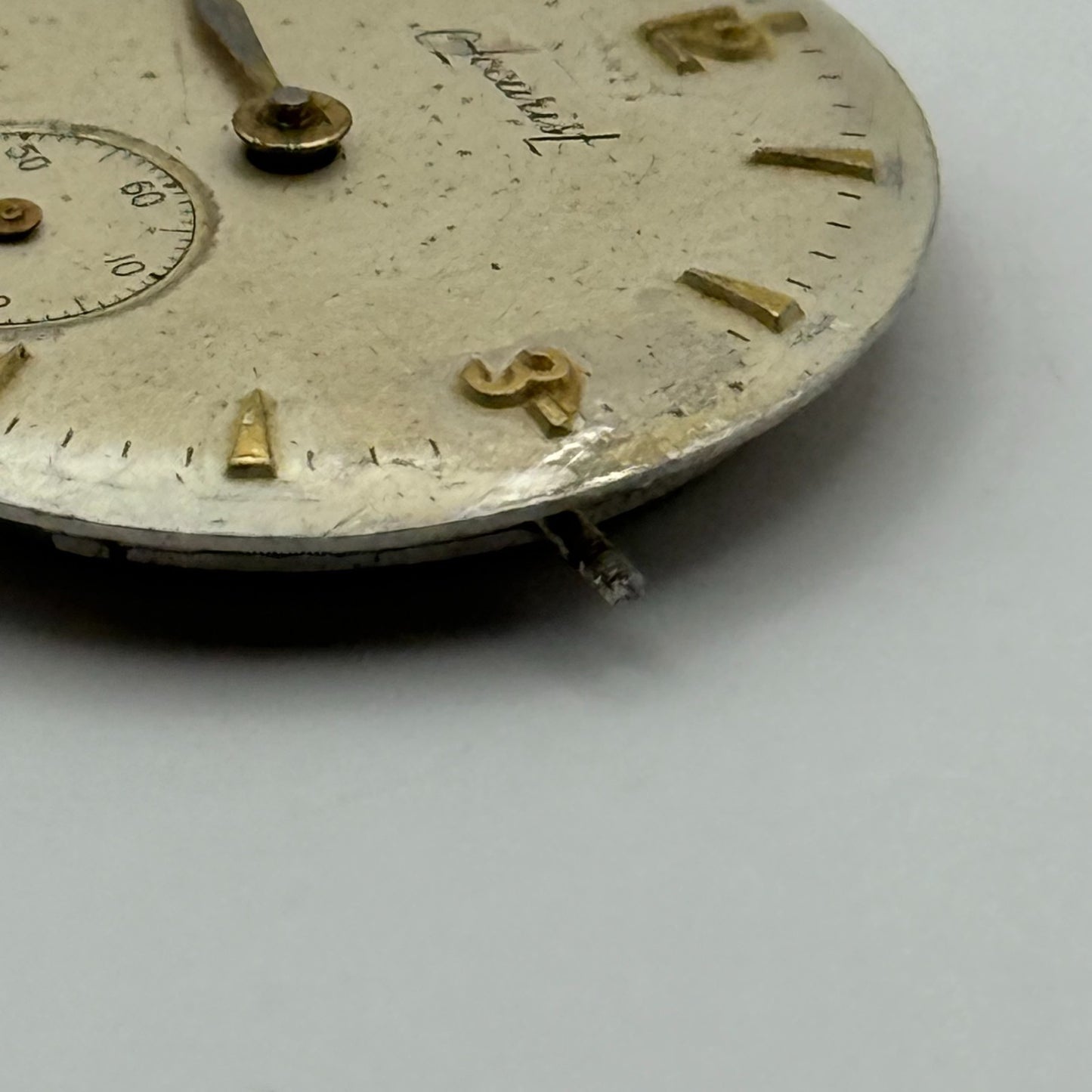 ETA 900 Watch Movement Accurist Manual Wind Vintage Swiss Parts Repair 23.6mm