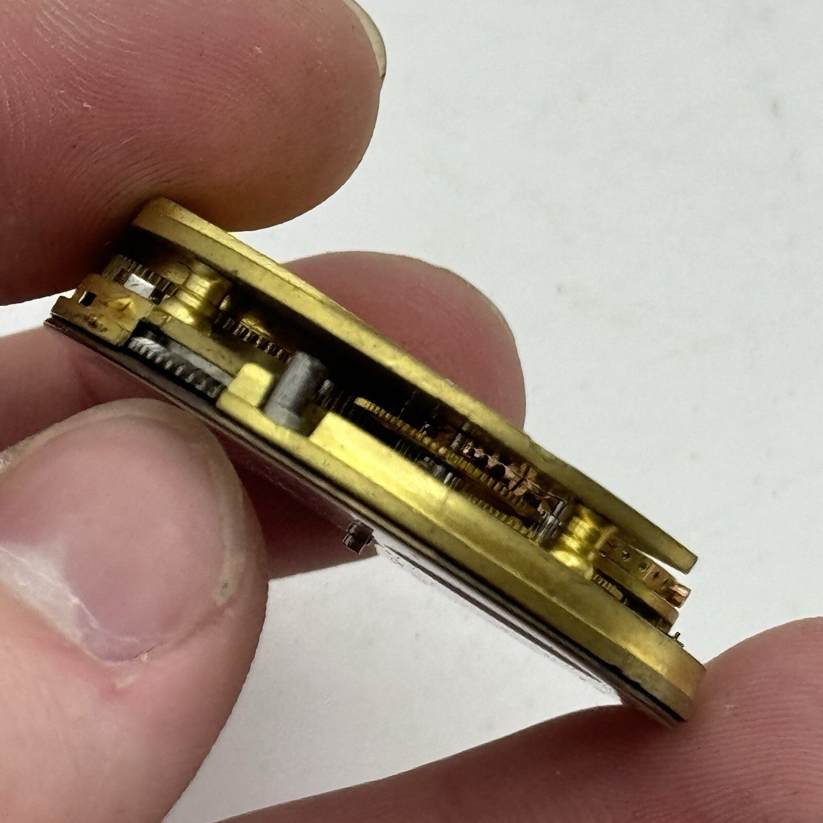 41.2mm Key Wound Dent 33 Cockspur Street London Pocket Watch Movement To Restore